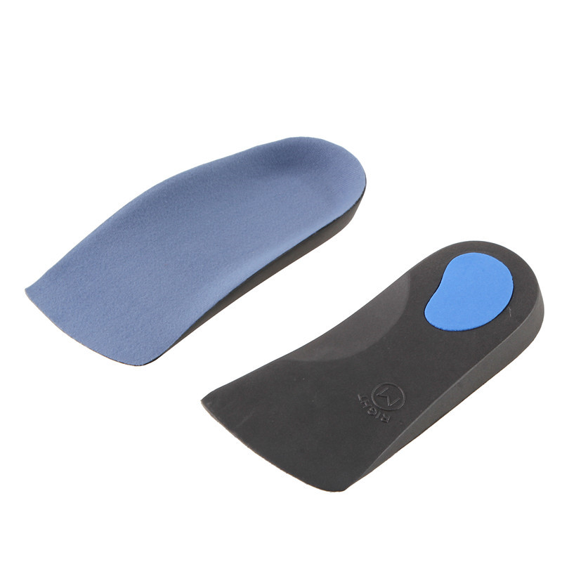 3/4 Comprimento PU Hard Plastic High Quality Custom Flat Feet Arch Support Orthopedic Shoe Insoles